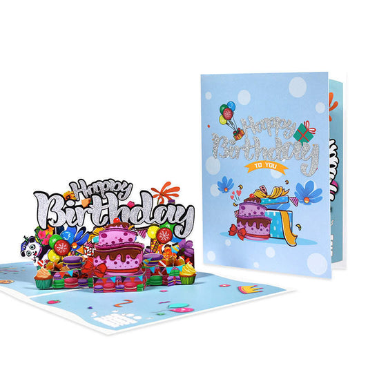 Birthday Party Pop-Up Card